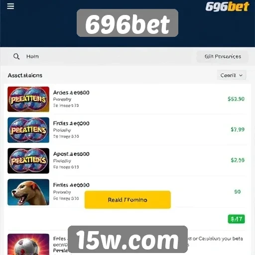 Promoções e bônus disponíveis na 696bet